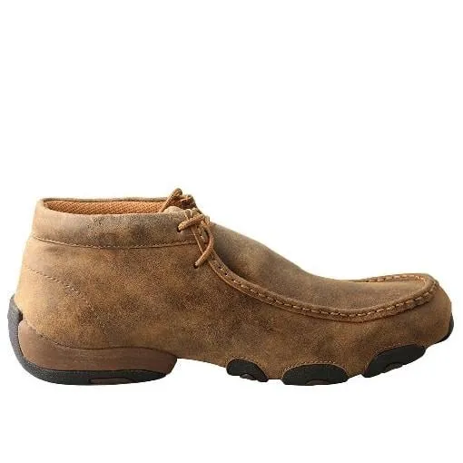 Twisted X Men’s Original Chukka (MDM0003) Driving Moc- Bomber Brown