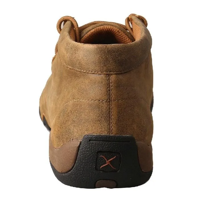 Twisted X Men’s Original Chukka (MDM0003) Driving Moc- Bomber Brown