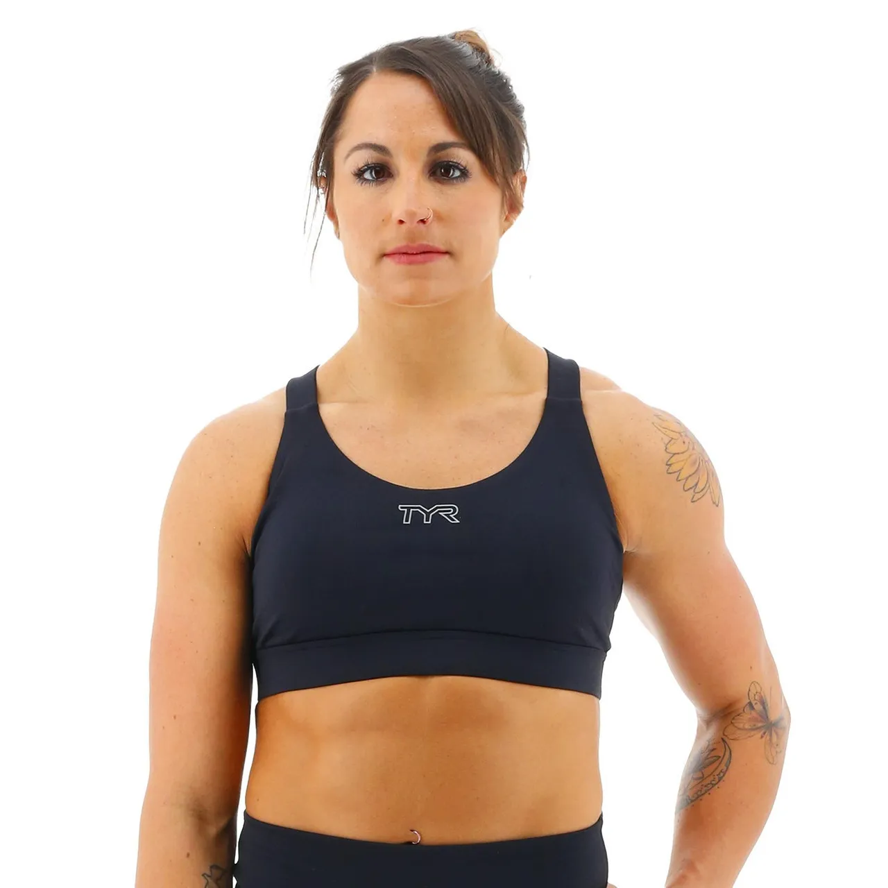 TYR Women's Solid Crossback Sports Bra - 2024