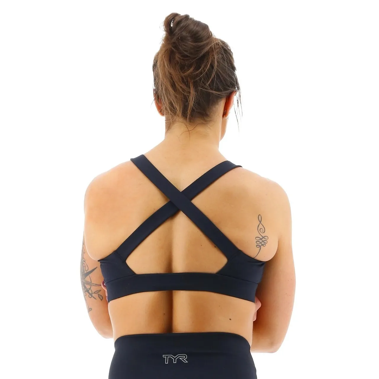 TYR Women's Solid Crossback Sports Bra - 2024