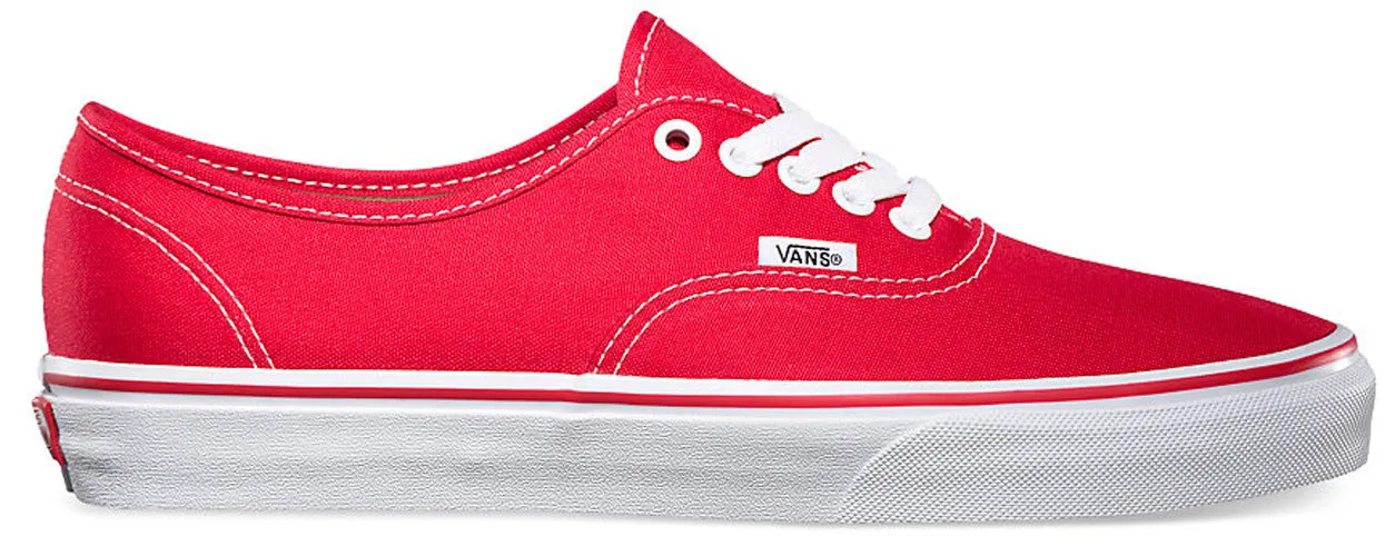 Vans Authentic Red