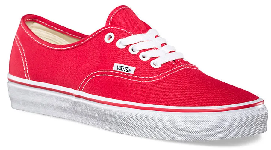 Vans Authentic Red