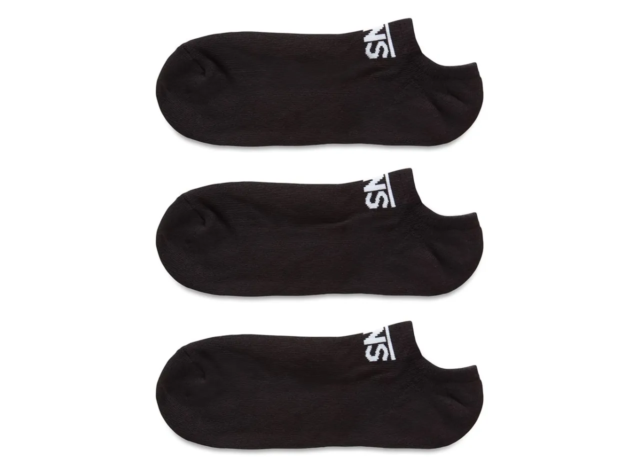 Vans Classic Kick Socks Black (Men's 9.5-13, 3 pack)