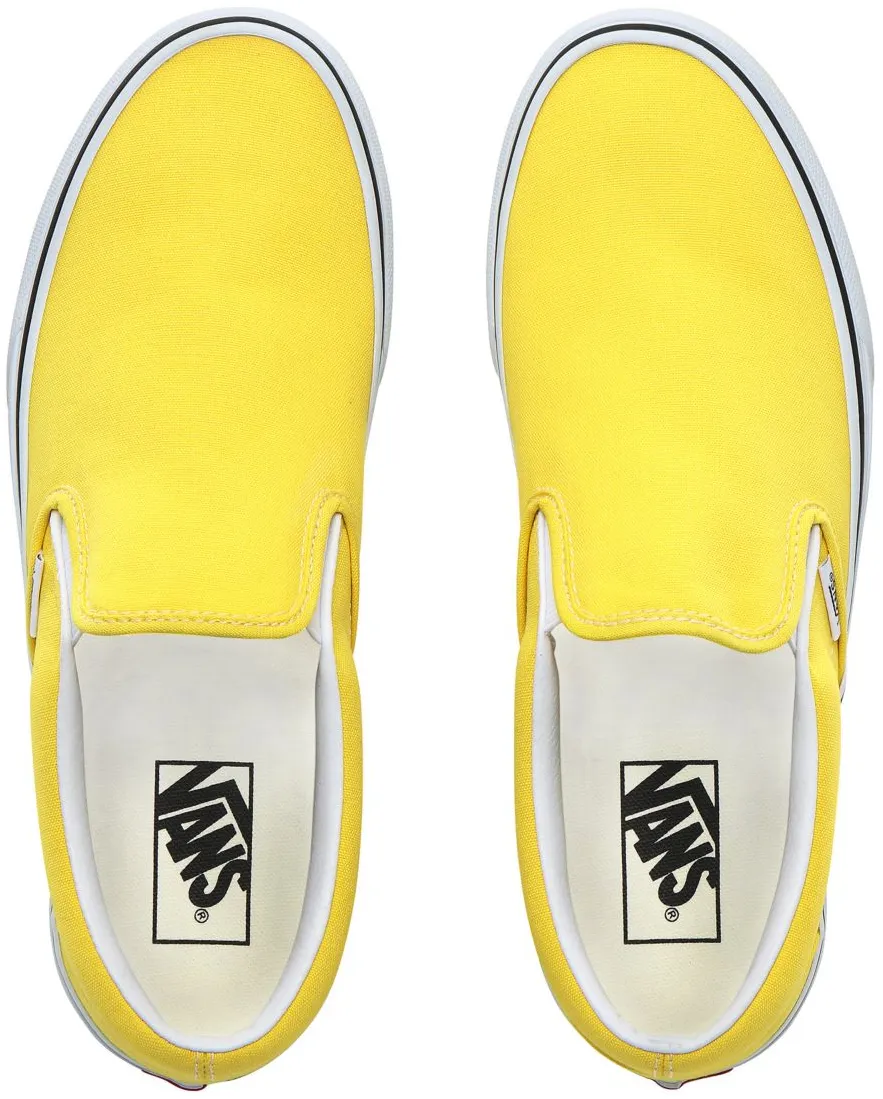 Vans Classic Slip-On Vibrant Yellow True White