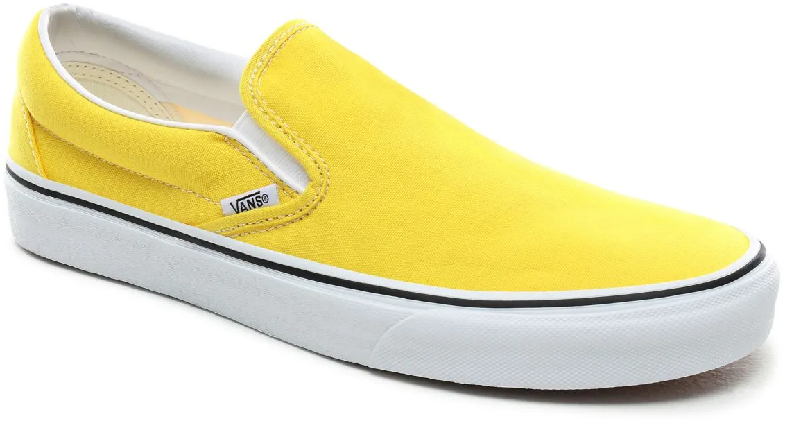 Vans Classic Slip-On Vibrant Yellow True White