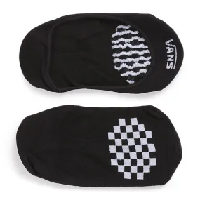 Vans Girly No Show Socks Black (Women's 7-10, 3 pack)