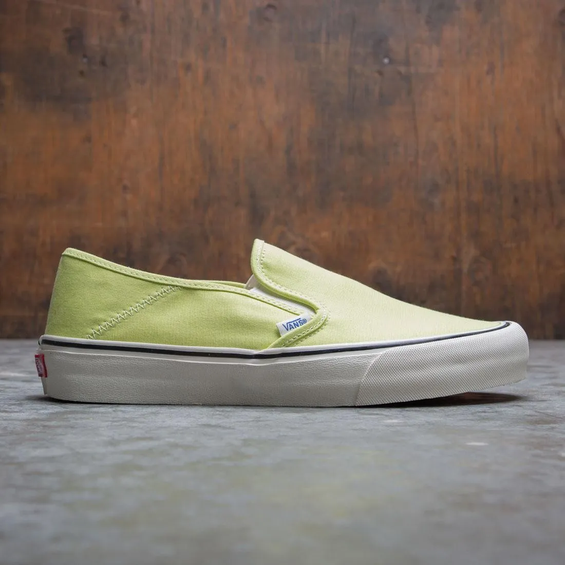 Vans Men Slip-On SF - Salt Wash (green / sunny lime)