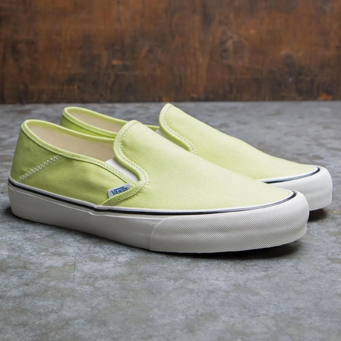 Vans Men Slip-On SF - Salt Wash (green / sunny lime)