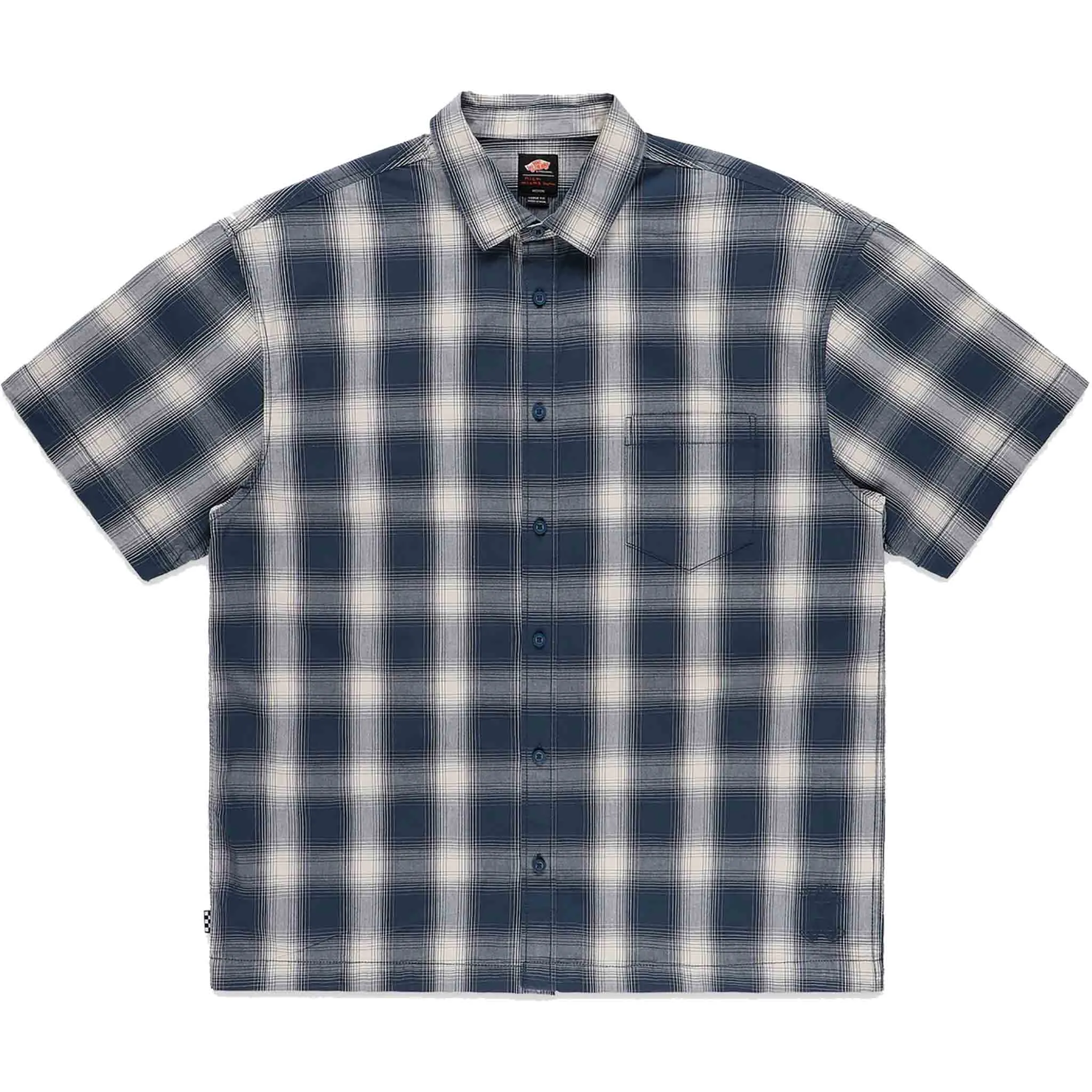 Vans Nick Michel Short Sleeve Button Up - Dress Blue