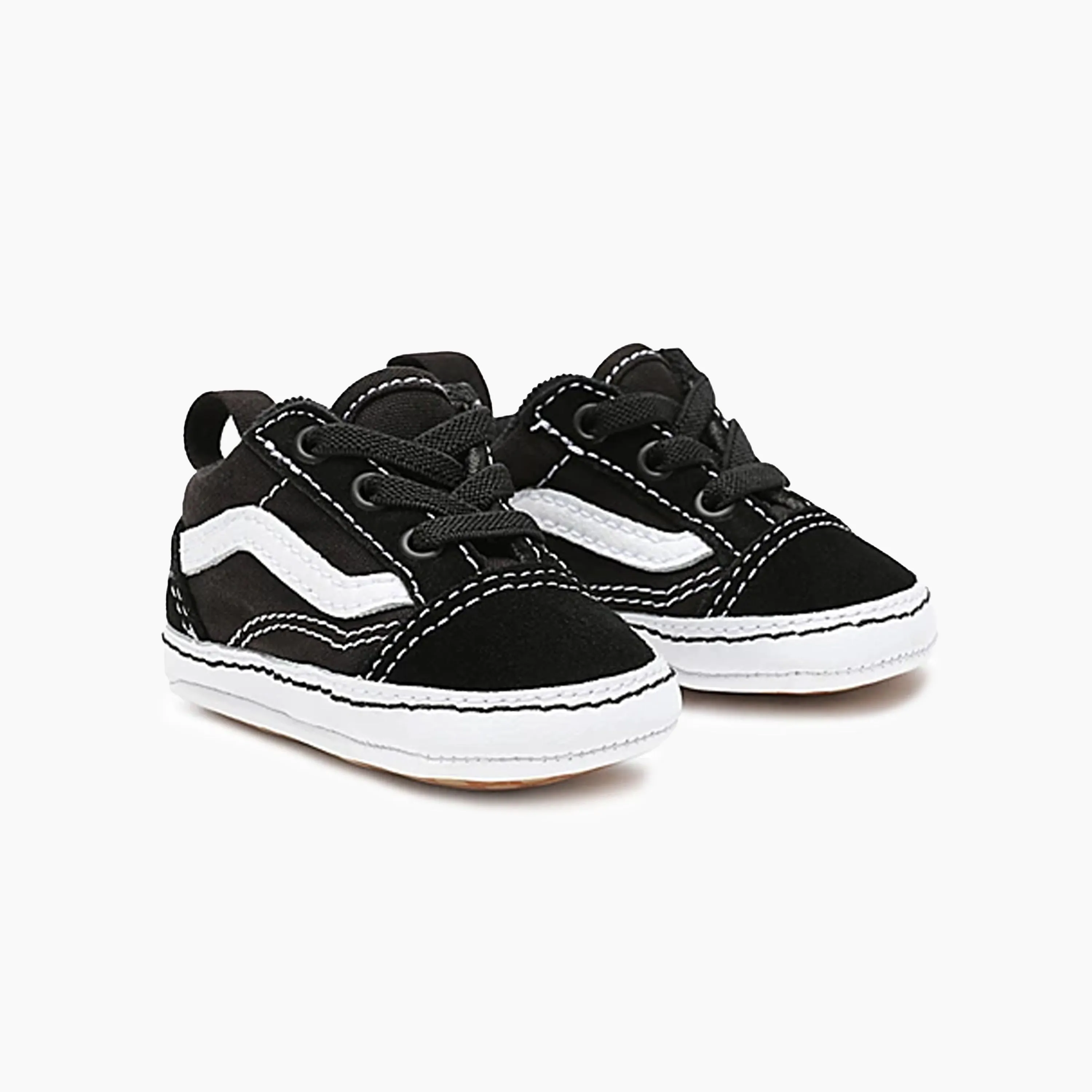 VANS OLD SKOOL BABY CRIB BLACK & WHITE - VN0A3U8K6BT