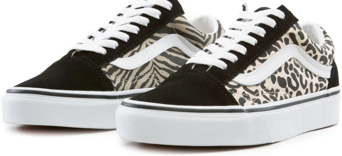 Vans Old Skool (Safari Multi) Mix/ True White