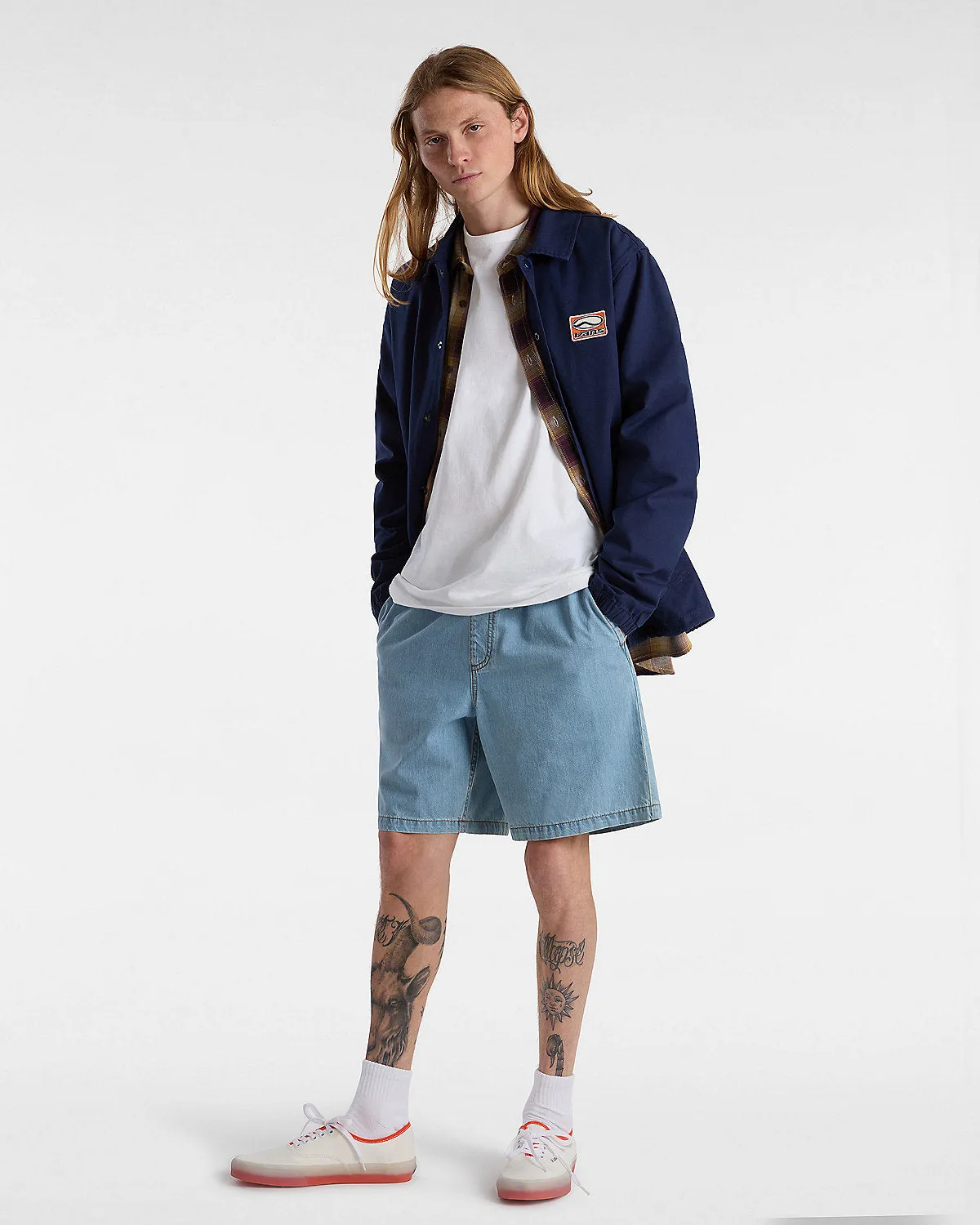 Vans - Range Denim Relaxed 19 Shorts - Blue