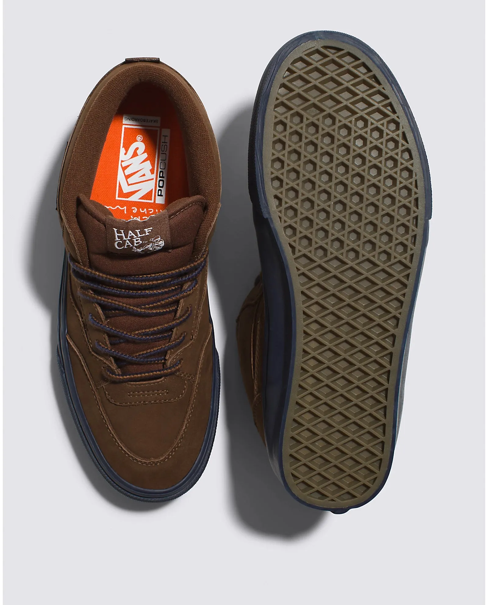 Vans Skate Half Cab '92 X Nick Michel Shoe Brown/Navy