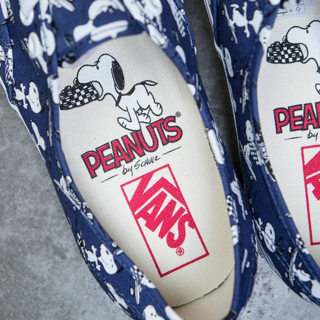 Vans x Peanuts Men Authentic - Snoopy Skating (blue)