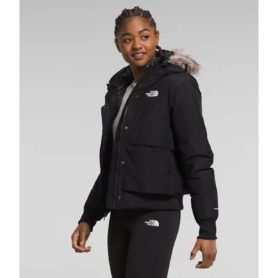 Women's The North Face Arctic Bomber Hooded Puffer,Bomber