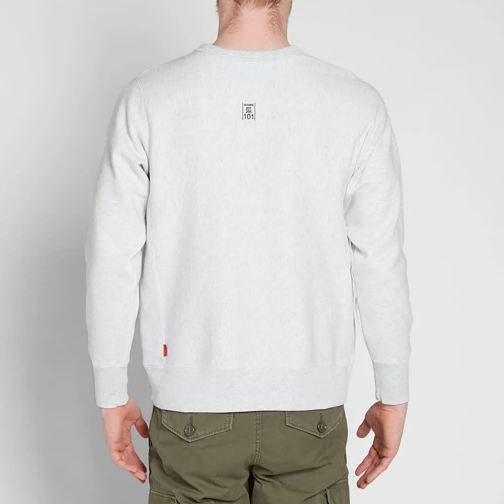 WTAPS Hellweek 02 Crew SweatAsh Grey