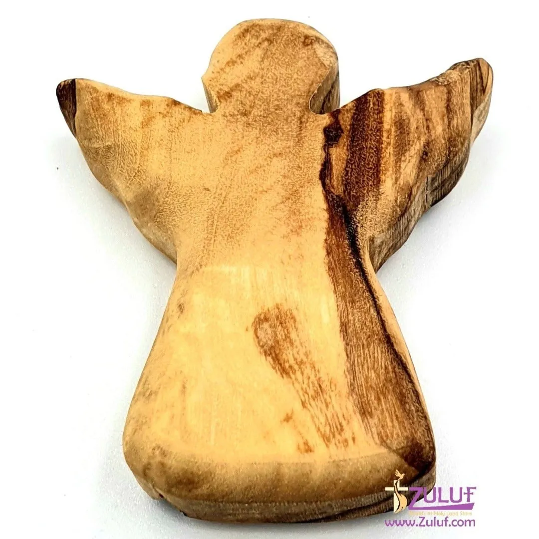 Zuluf Olive Wood Hand Crafted Figurine Gift Sculpture Statue Religious Decorative Wedding Christmas Easter Church Baptism Home C